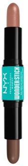 Face Contour NYX Wonder Stick Dual-Ended Face Shaping Stick 03 Light Medium 8 g