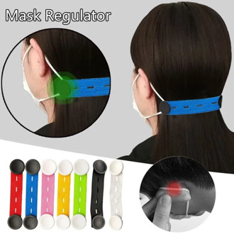 Face Mask Extender Strap Adjustable Buckle Anti-skid Earloop Hook Ear Protection For Heads Masks Buckle Band mascarilla FL50