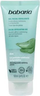 Face Scrub Babaria Aloe Vera Exfoliating Facial Gel 100 ml