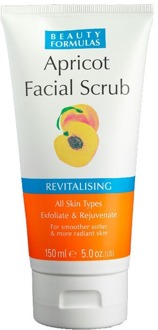 Face Scrub Beauty Formulas Revitalising Apricot Facial Scrub 150 ml