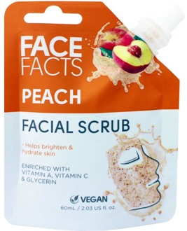 Face Scrub Face Facts Facial Scrub Peach 60 ml