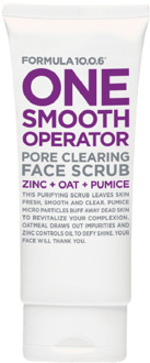 Face Scrub Formula 10.0.6 One Smooth Operator Pore Clearing Face Scrub 100 ml
