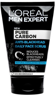 Face Scrub L'Oréal Paris Pure Charcoal Face Clean Scrub 100 ml
