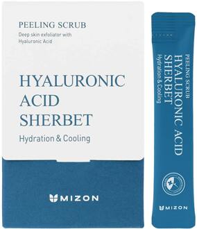 Face Scrub Mizon Hyaluronic Sherbet Peeling Scrub 40 x 5 g