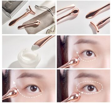 Facial Beauty Tool Afslanken Gezicht Eye Ball Massager Anti-Rimpel Remover Donkere Kringen Tegen Wallen Massage Stok Gezicht Tool