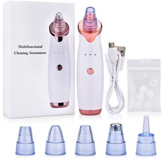 Facial Comedondrukker Elektrische Pore Cleaner Meeëter Zwarte Punt Stofzuiger Tool Zwarte Vlekken Porie Schonere Machine Acne instrument