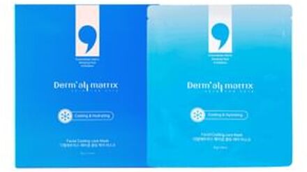 Facial Cooling-Care Mask Set 30g x 5 sheets