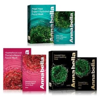 Facial Mask Seaweed Aqua Expert Soothing - 10 pcs