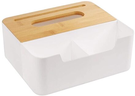 Facial Tissue Box Cover, Multifunctionele Bureau Organizer Voor Badkamer, Keuken En Kantoor