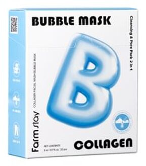 Facial Wash Bubble Mask Set - 2 Types Collagen