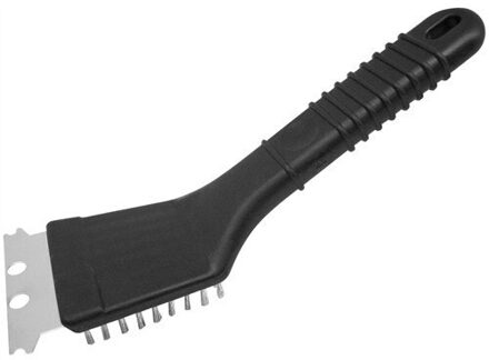 Fackelmann 41586 Grill Borstel Gemaakt Van Messing. Kleur: Zwart.