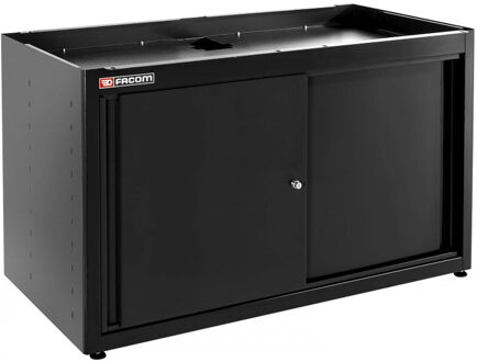 Facom Dubbele onderkast | met 2 schuifdeuren | zwart | JLS3-MBDPPBS JLS3-MBDPPBS