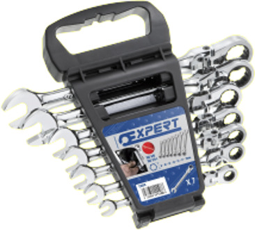 Facom Expert by Facom scharnierende ratelringsteeksleutels | 7-delig | E111108 - E111108