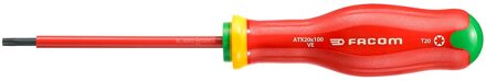 Facom Geïsoleerde Protwist® Schroevendraaier | 1000 Volt | Torx® | 20 x 100 - ATX20X100VE