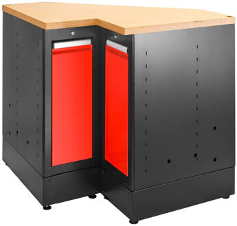 Facom Hoekelement | met houten werkblad | JLS3-MBSCSW JLS3-MBSCSW