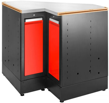 Facom Hoekopstelling | met inox werkblad | JLS3-MBSCSG JLS3-MBSCSG