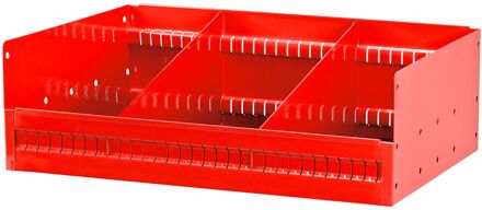 Facom Matrix Schuine Legplank met 2 Verwijderbare Tussenschotten | 435x375x185mm - U50030041