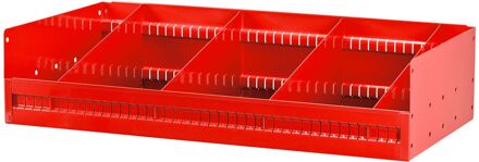 Facom Matrix Schuine Legplank met 4 Verwijderbare Tussenschotten | 682,5x375x185mm - U50030044