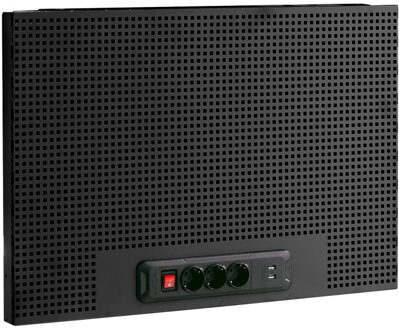 Facom Ophangbord | met stekkerdoos en USB | zwart | JLS3-PPAV1USBBS JLS3-PPAV1USBBS