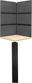 Facom RWS2 Hoek Houten Blad met Panelen - RWS2-CSWBS