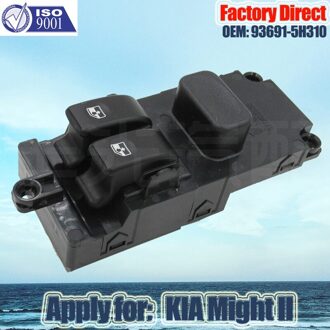 Factory Direct Auto Raam Schakelaar Vermogen Breng voor KIA Master Auto Power Window Switch 936925H000 93691-5H310