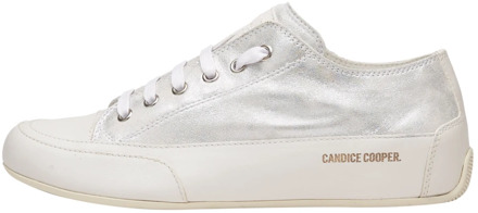 Fade-effect leather sneakers Rock S Candice Cooper , Gray , Dames - 37 1/2 Eu,37 Eu,42 Eu,36 Eu,41 Eu,38 Eu,39 Eu,40 EU