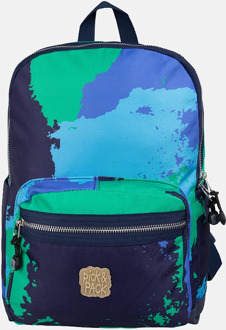 Faded Camo Backpack M / Blue Multikleur