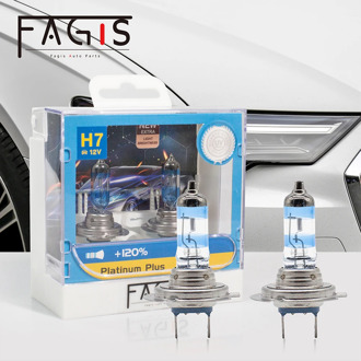 Fagis US Brand Platinum Plus H7 H8 9006 Hb4 12v 55w Super Bright Car Fog Lamps Headlight Lights Auto Halogen Bulbs