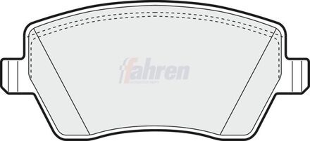 Fahren Remblokkenset FBP3075