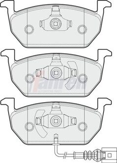 Fahren Remblokkenset FBP3377