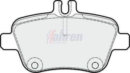 Fahren Remblokkenset FBP3722