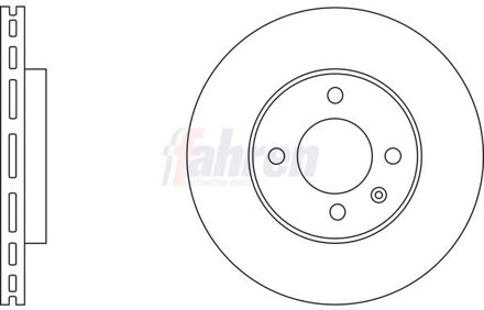 Fahren Remschijf FBD6717