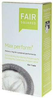 Fair Squared Condooms max perform 10 st Max Perform