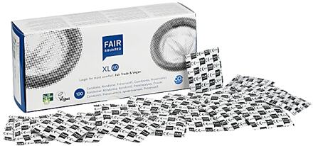 Fair Squared Fair Trade Ethical Condooms - X Large 100 items