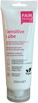 Fair Squared Sensitive Lube 200ml - Glijmiddel Op Waterbasis