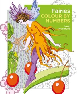 Fairies Colour By Numbers - Arcturus Colour By Numbers Collection - David Woodroffe