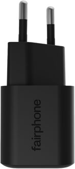 Fairphone USB-C Fast Charger 30W - GaN oplader - Zwart - One size
