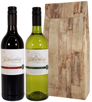 Fairtrade Partnership rood en wit