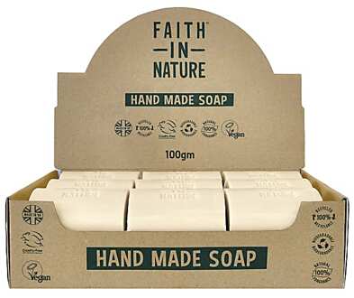 Faith in Nature 18 in a Box - Natuurlijke Zepen Hennep