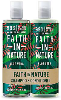 Faith in Nature Aloe Vera 2 in 1 Pack - Shampoo & Conditioner