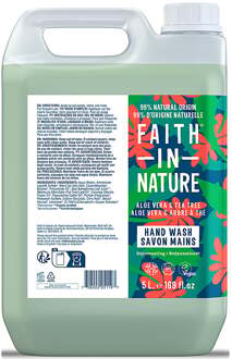 Faith in Nature Aloe Vera & Tea Tree Handwash 5LT