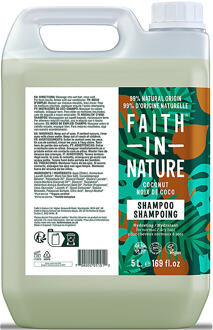 Faith in Nature Coconut Shampoo - Navulling 5LT