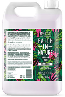 Faith in Nature Dragon Fruit Shampoo Navulverpakking 5LT