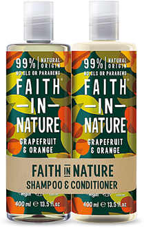 Faith in Nature Grapefruit & Sinaasappel 2 in 1 Pack - Shampoo & Co...