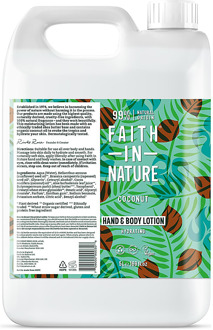Faith in Nature Hand & Bodylotion - Kokos 5L