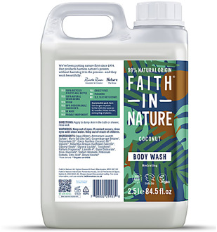 Faith in Nature Kokosnoot Bad-en Douchegel 2.5L