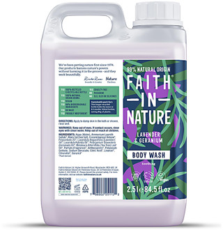 Faith in Nature Lavendel & Geranium Douchegel 2.5L
