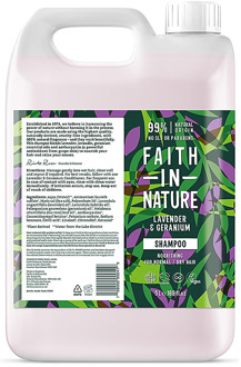 Faith in Nature Lavendel & Geranium Shampoo - Navulling 5LT