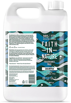 Faith in Nature Zonder Geurstoffen Shampoo - 5L