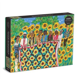 Faith Ringgold The Sunflower Quilting Bee At Arles 1000 Piece Puzzle -  Galison (ISBN: 9780735370067)